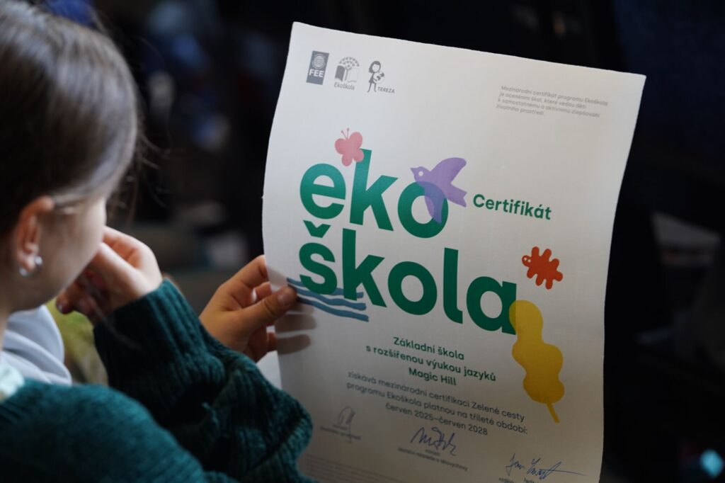 Slavnostní ocenění Ekoškol 2025